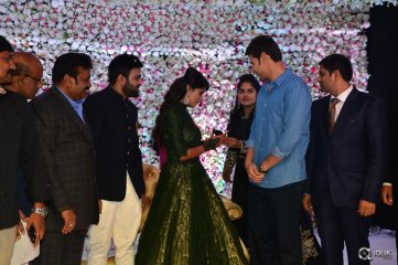Celebs at Talasani Srinivas Yadav Daughter Wedding Reception